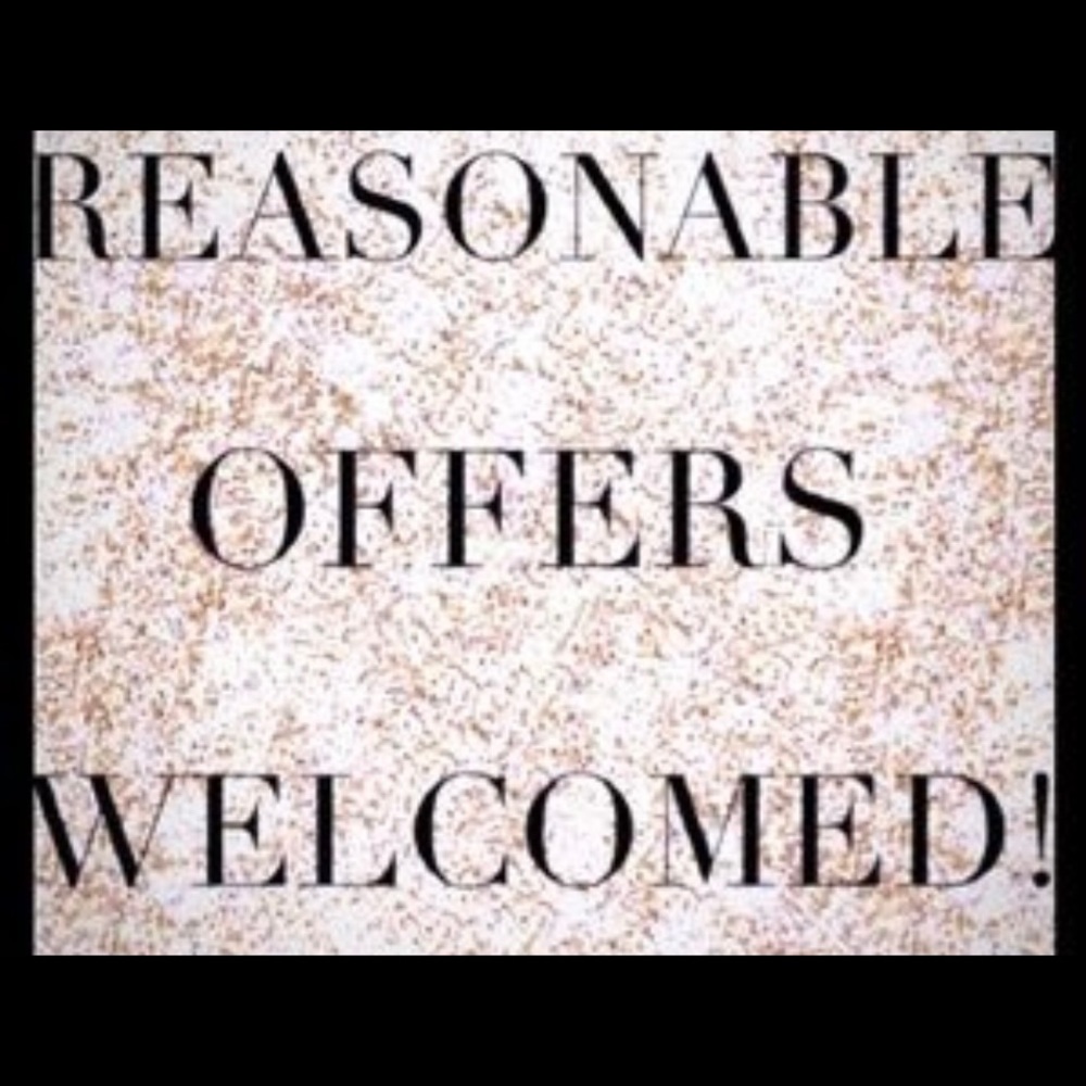 All offers welcome!
